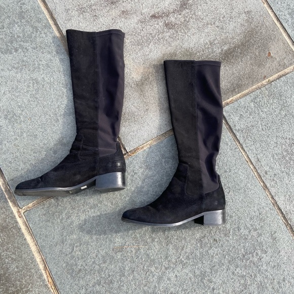 LK Bennet Bella black suede boots size 40(9) - Picture 3 of 16